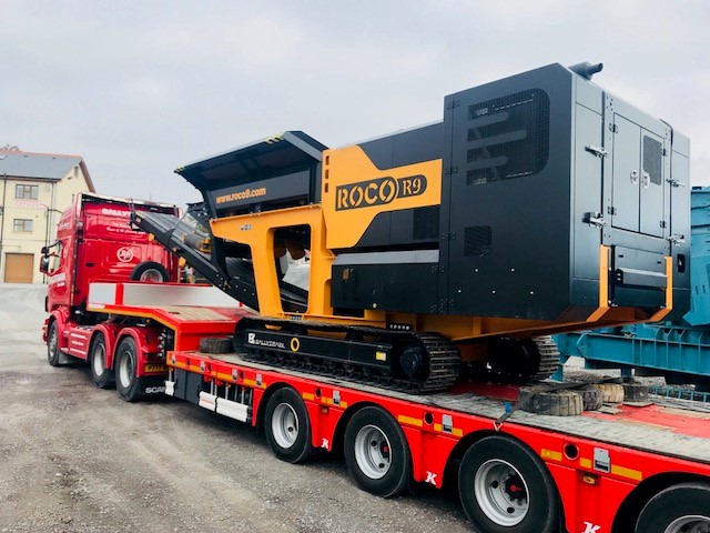 ROCO R9 Jaw Crusher Loaded up