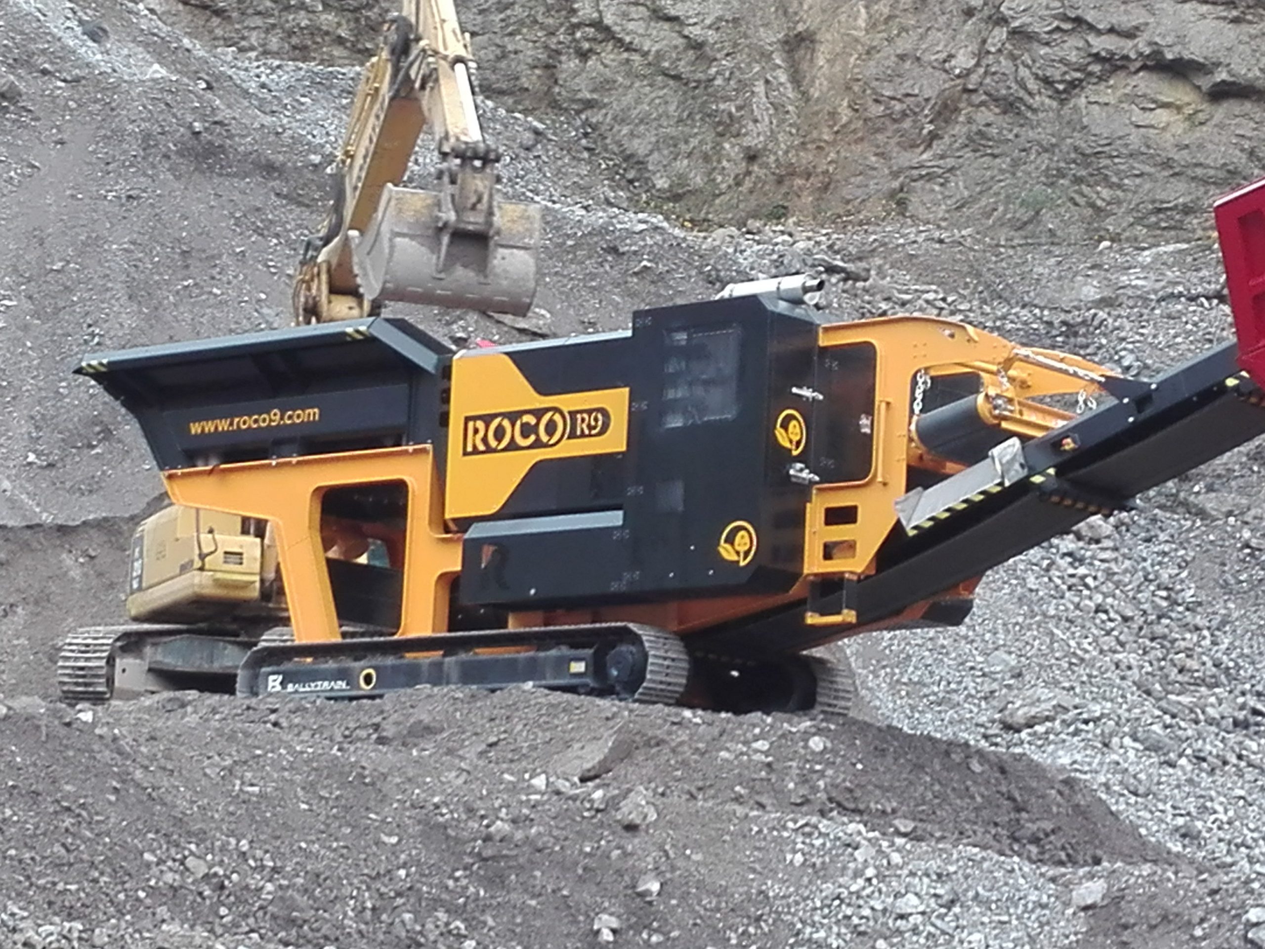 Roco R9 Jaw Crusher, R9 Crusher, Roco Crushing by Ballytrain