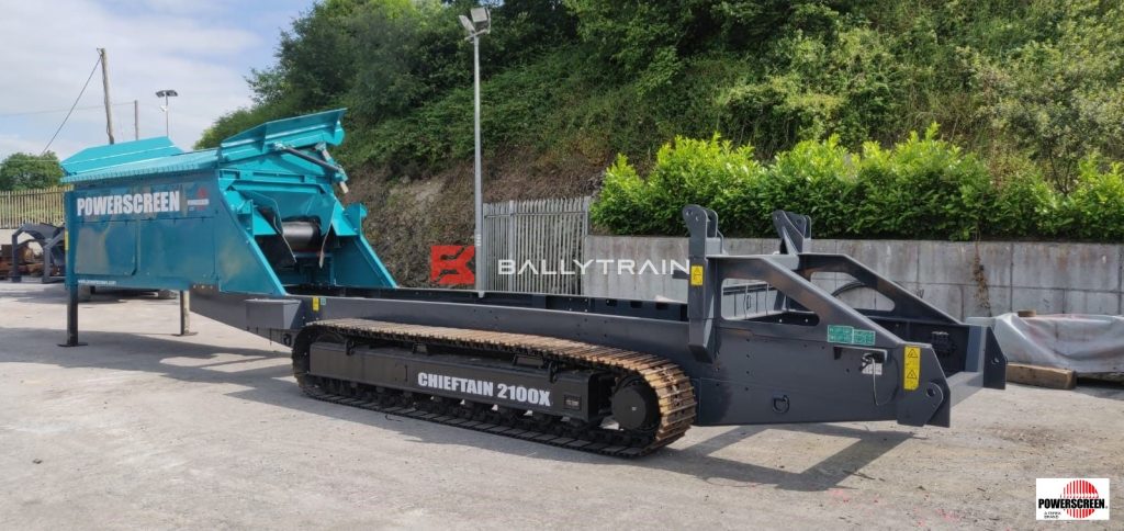 Powerscreen Chieftain 2100x Chassis